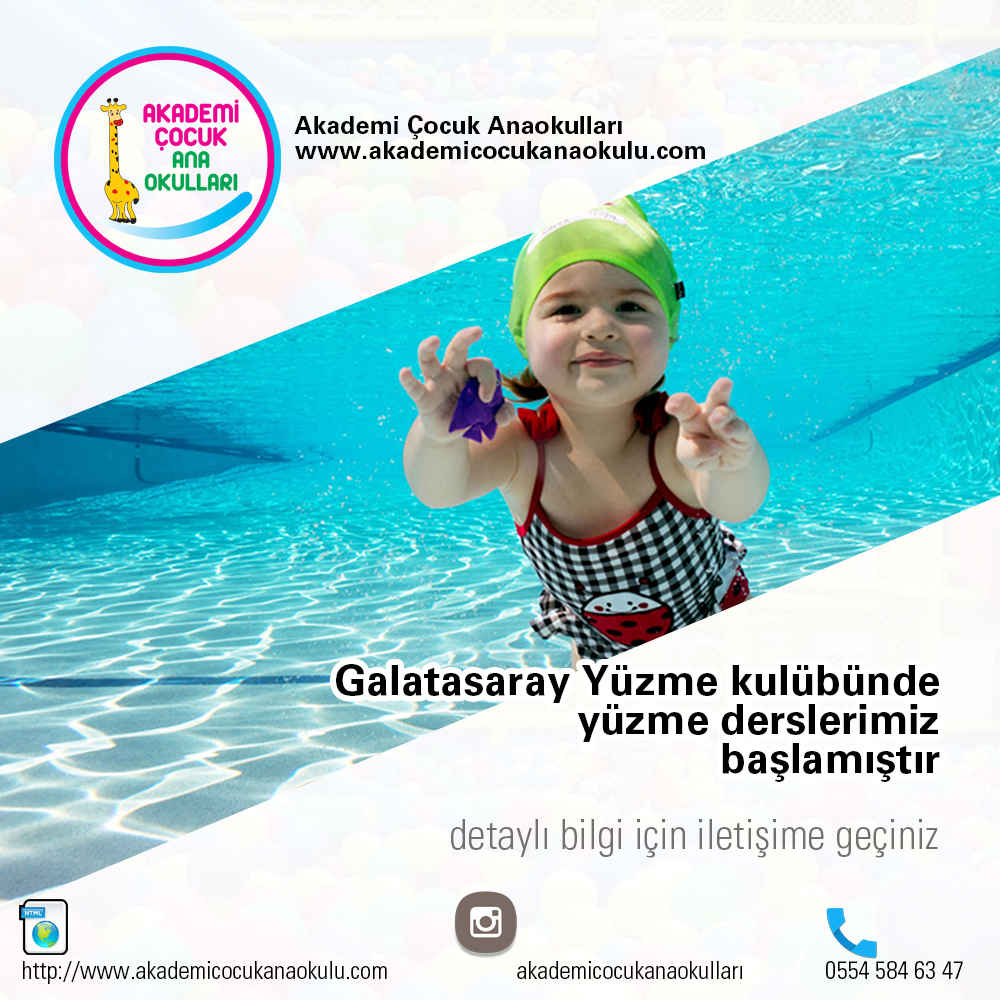 YÜZME DERSLERİMİZ BAŞLAMIŞTIR!